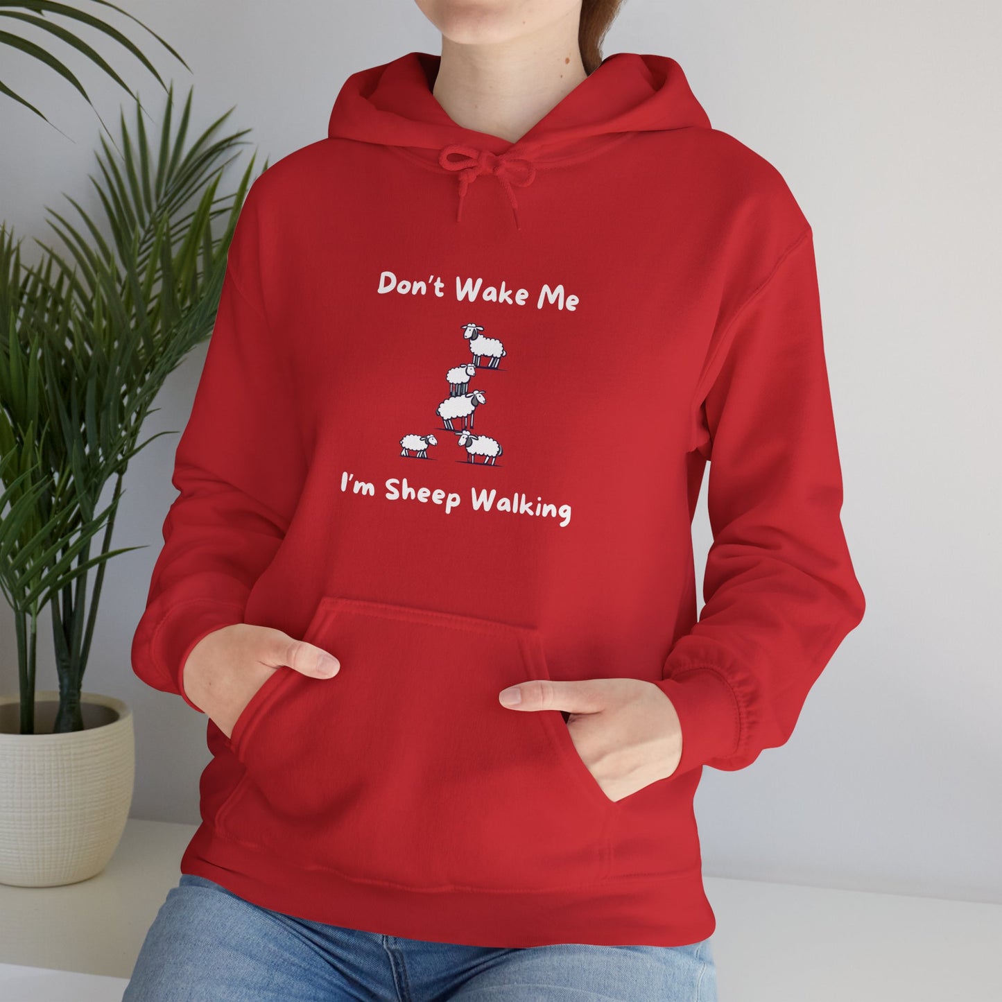 Don’t Wake Me I’m Sheep-Walking – Funny Sheep Hoodie for Sleepy Vibes Only