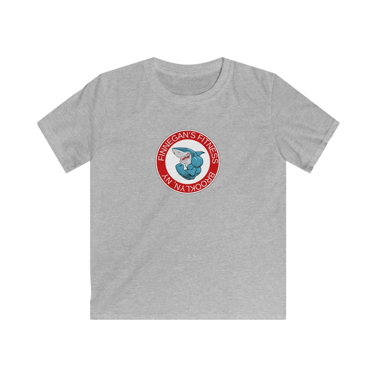 Finnegan's Fitness.  Kids Softstyle Tee