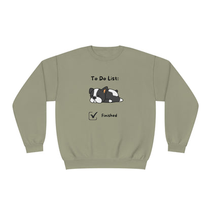 To Do List. Finished. Unisex NuBlend® Crewneck Sweatshirt