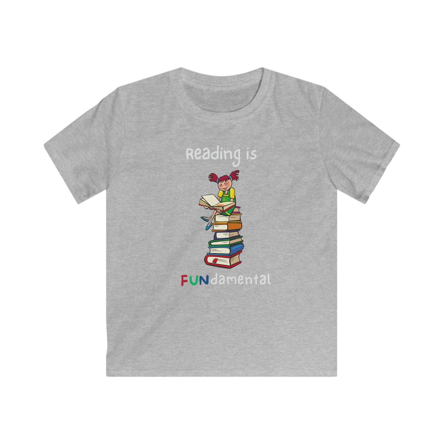 Reading is FUNdamental. Kids Softstyle Tee