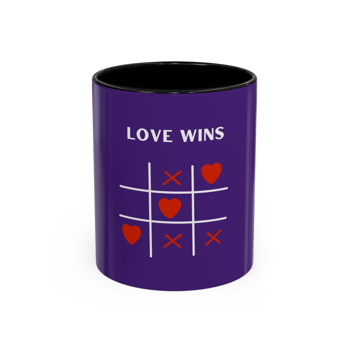 Love Wins. Time Coffee Mug, 11oz
