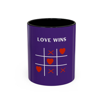Love Wins. Time Coffee Mug, 11oz