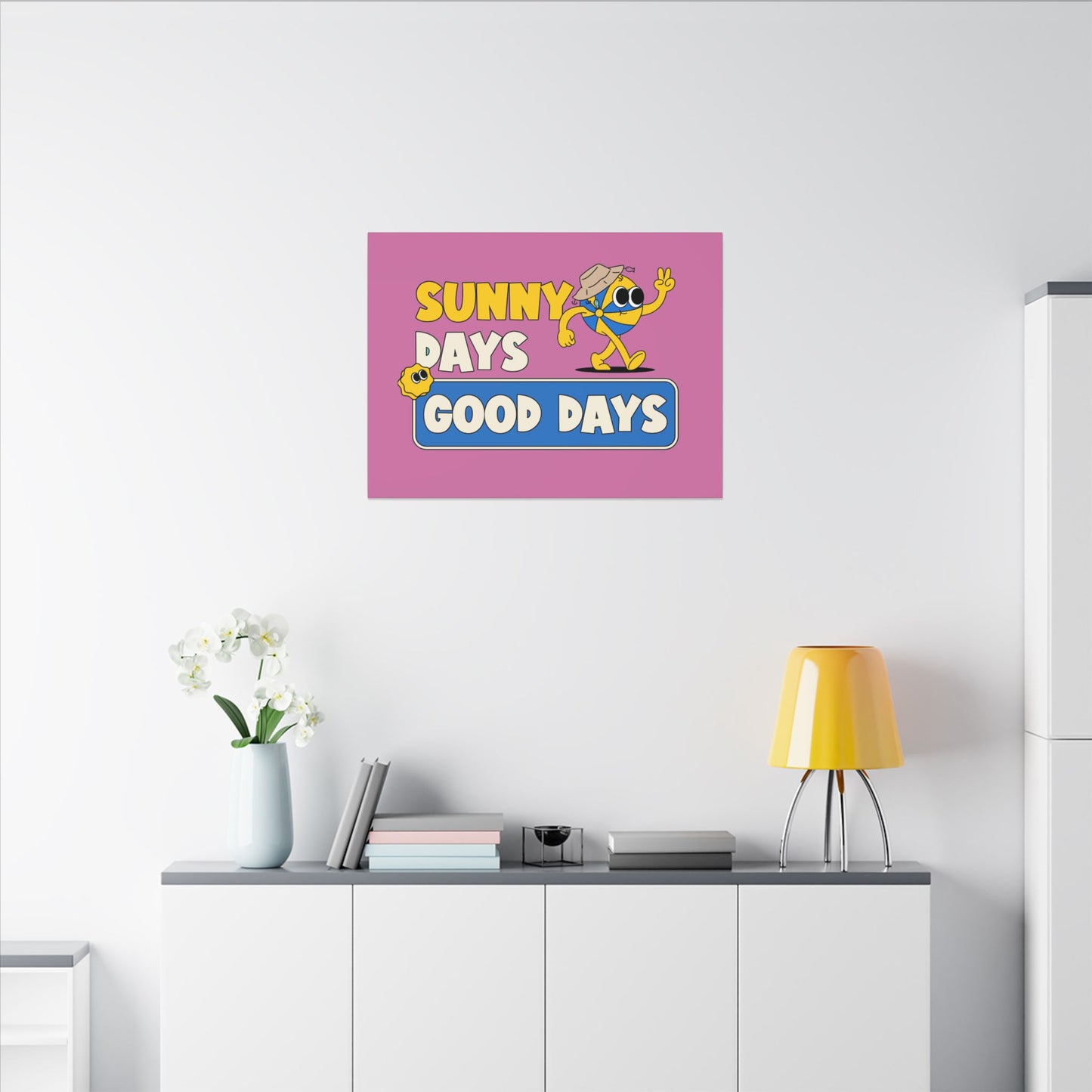 Sunny Days Good Days. Canvas Gallery Wraps