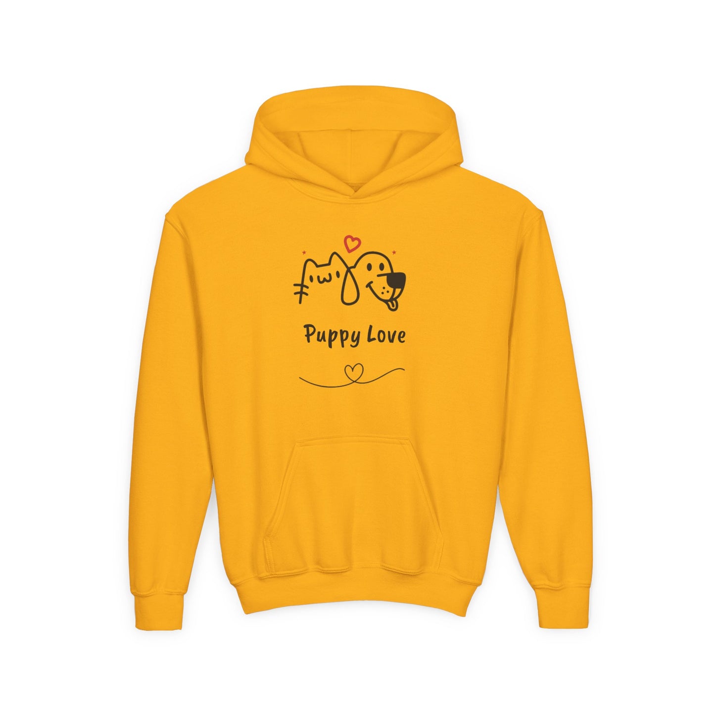 Puppy Love. Kids Hoodie