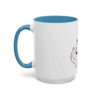 Oliver Says More Cats Is The Answer. Accent Coffee Mug, 11oz