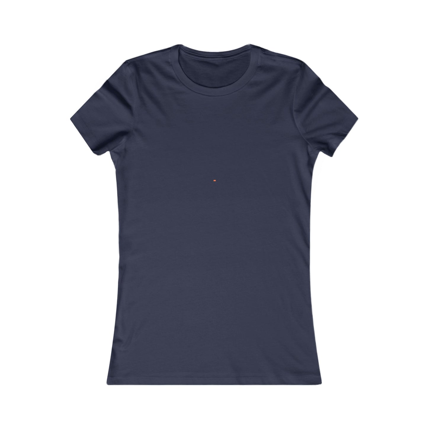 Solid Orange. The Boyfriend Tee for Women