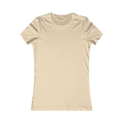 Solid Orange. The Boyfriend Tee for Women