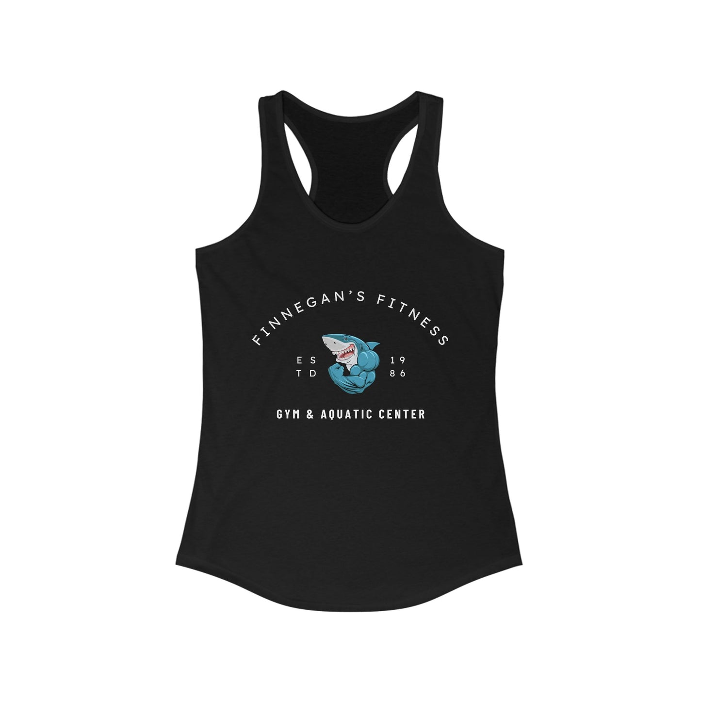 Finnegan’s Fitness and Aquatic. Women's Ideal Racerback Tank