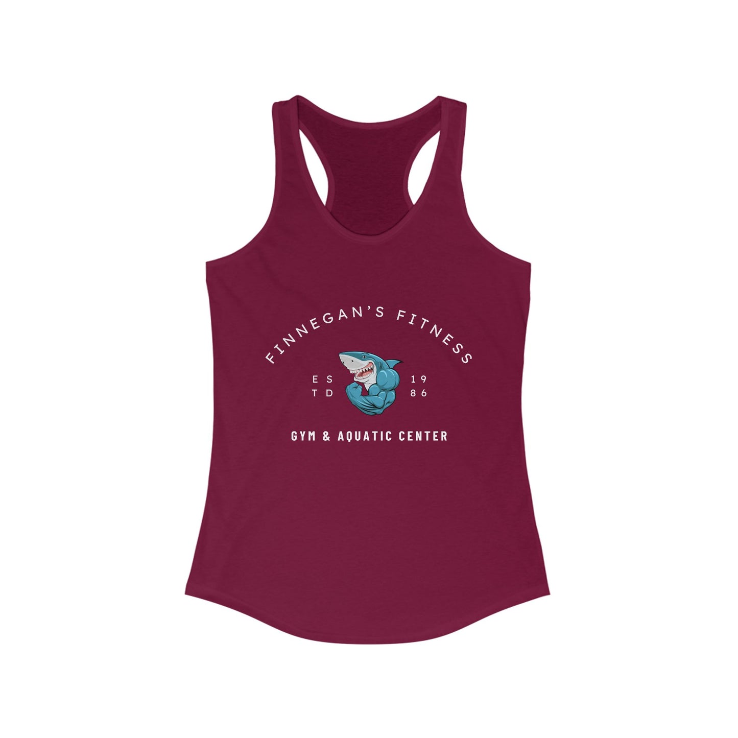 Finnegan’s Fitness and Aquatic. Women's Ideal Racerback Tank