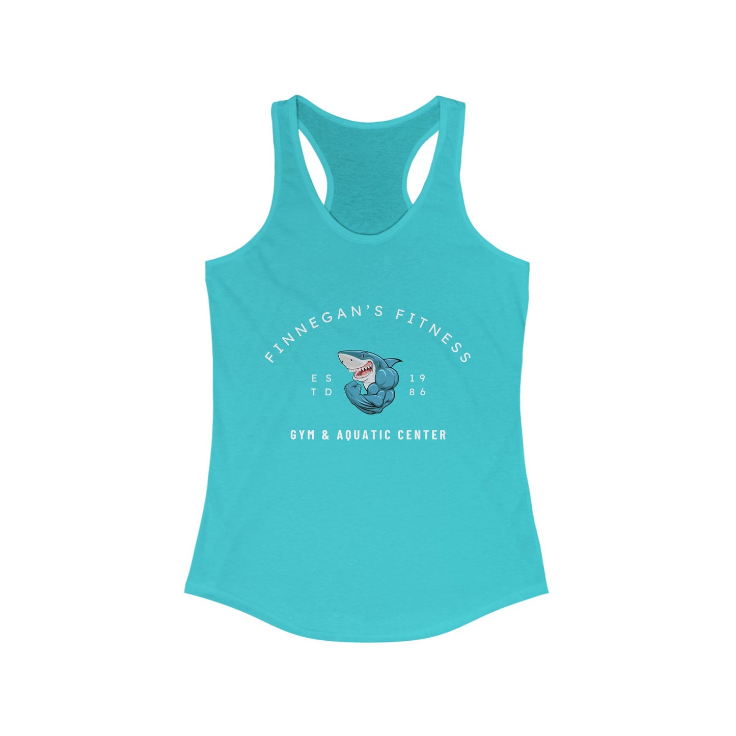 Finnegan’s Fitness and Aquatic. Women's Ideal Racerback Tank