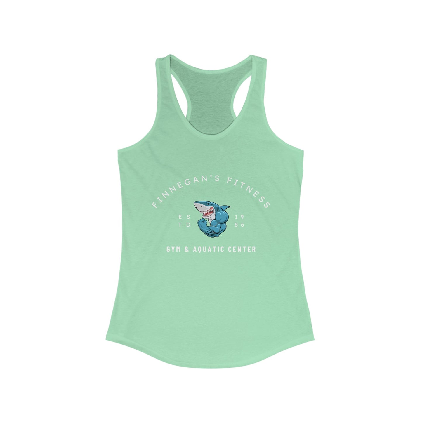 Finnegan’s Fitness and Aquatic. Women's Ideal Racerback Tank