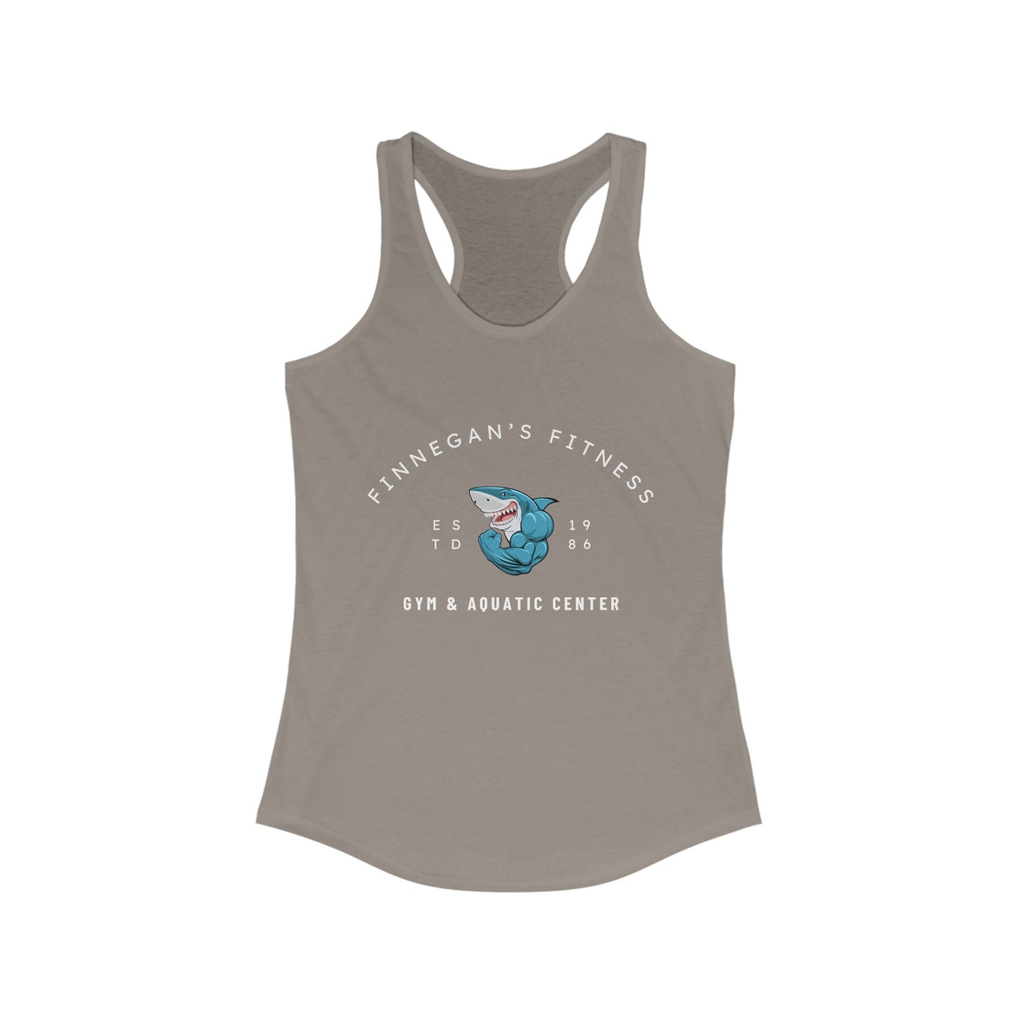 Finnegan’s Fitness and Aquatic. Women's Ideal Racerback Tank