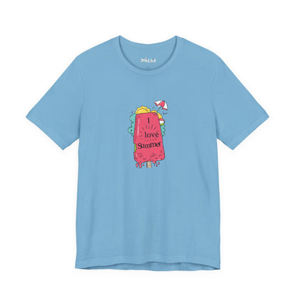 I Love Summer. Unisex Jersey Short Sleeve Tee