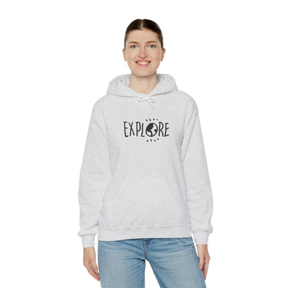 Explore Hoodie – Adventure Graphic Sweatshirt, Unisex Outdoor Hoodie