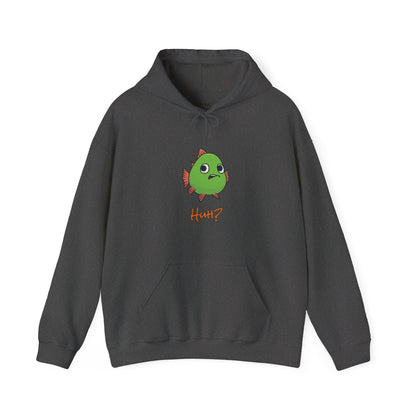 Fish In Total Disbelief. Unisex Hooded Sweatshirt.