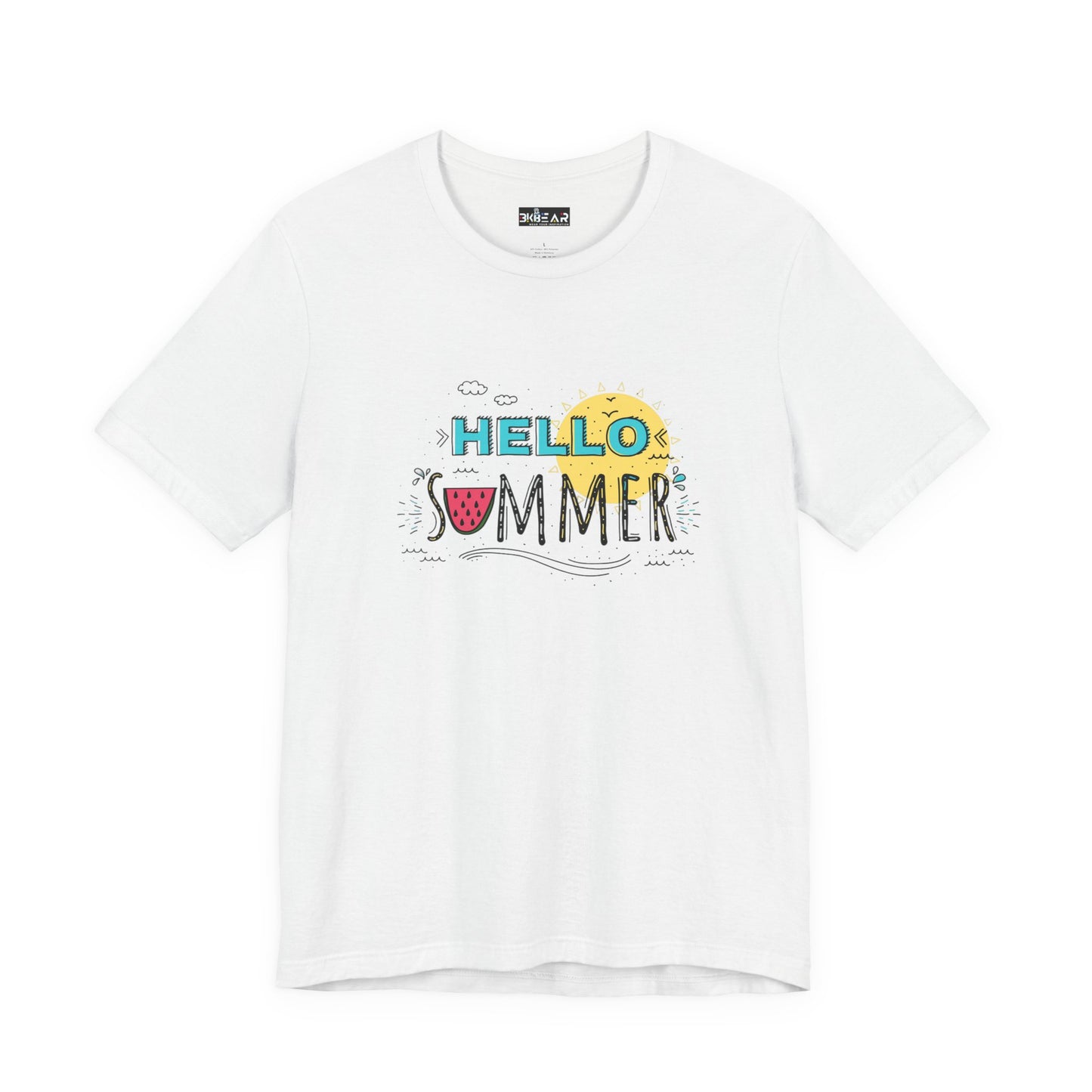 Hello Summer. Unisex Jersey Short Sleeve Tee