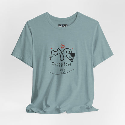 Puppy Love. Unisex Jersey Short Sleeve Tee
