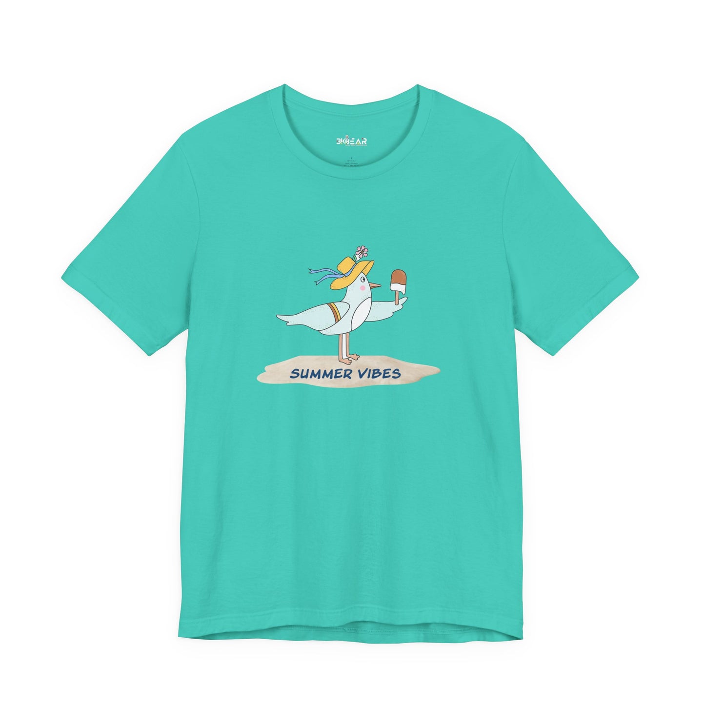 Regal Seagull Summer Vibes. Unisex Jersey Short Sleeve Tee