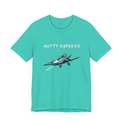Nutty's Express Delivery. Always On-Time. Unisex Jersey Short Sleeve Tee