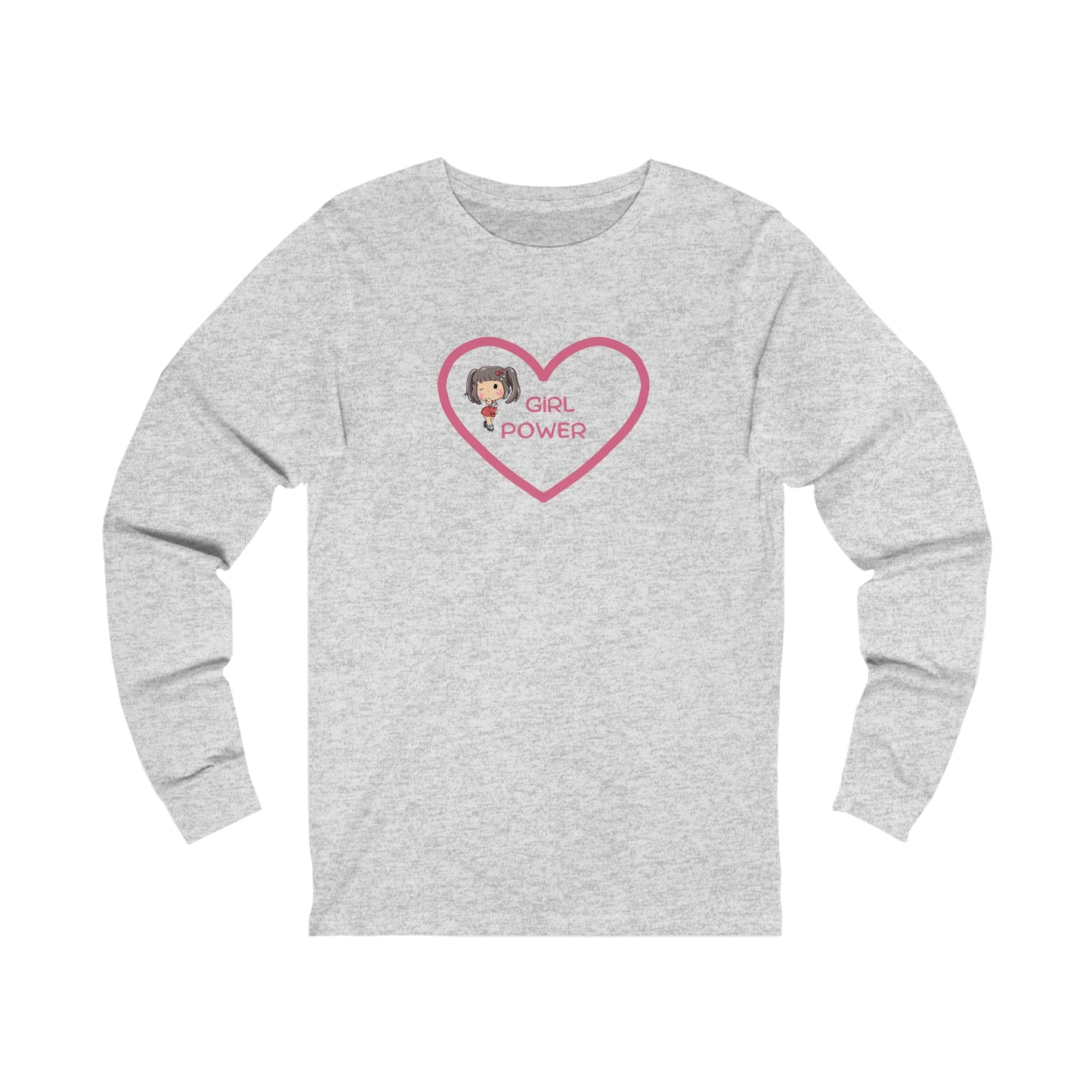 Girl Power. Unisex Jersey Long Sleeve Tee