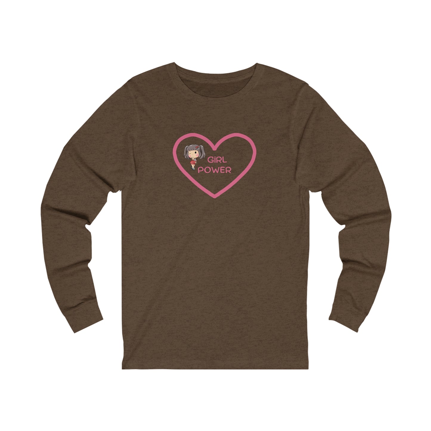 Girl Power. Unisex Jersey Long Sleeve Tee