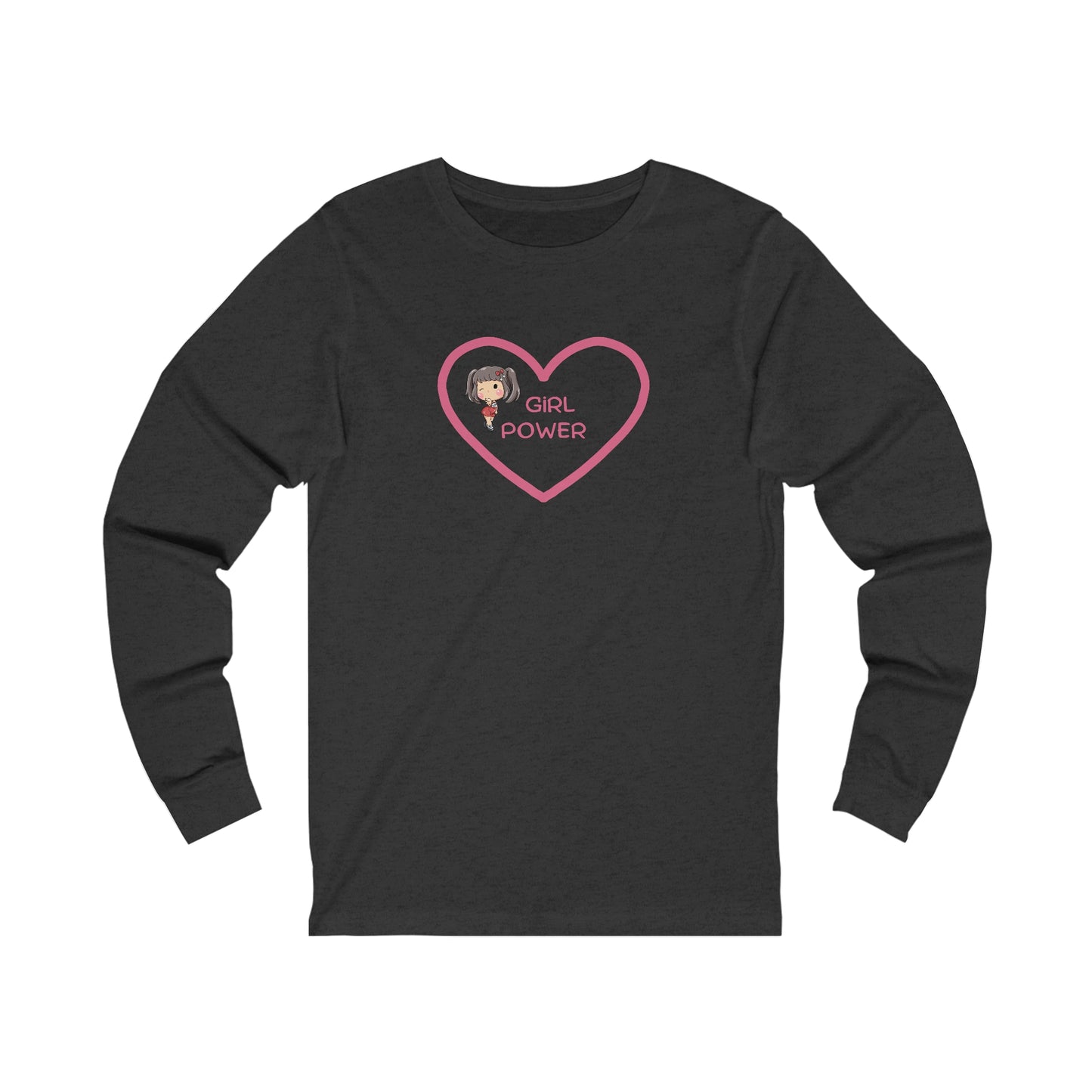 Girl Power. Unisex Jersey Long Sleeve Tee