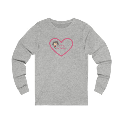 Girl Power. Unisex Jersey Long Sleeve Tee