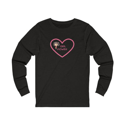 Girl Power. Unisex Jersey Long Sleeve Tee