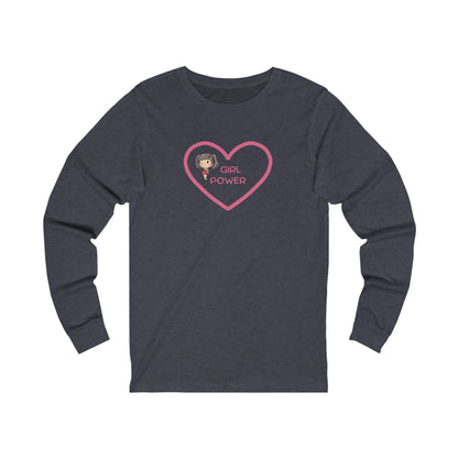Girl Power. Unisex Jersey Long Sleeve Tee