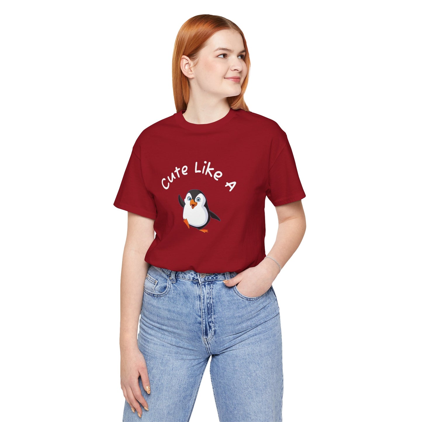 Cute Like a Penguin. Unisex Jersey Short Sleeve Tee