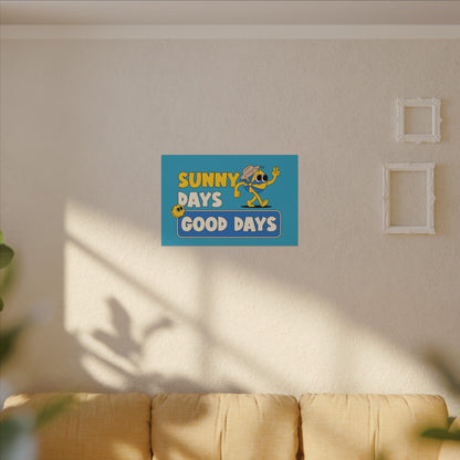 Canvas Print: Good Vibes Sunny Day