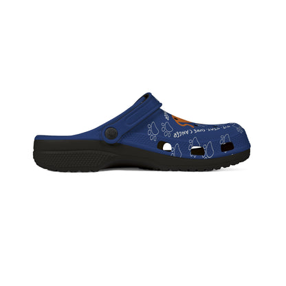 Dogs For A Cause Rubber Clogs. Fetch A Cure Design