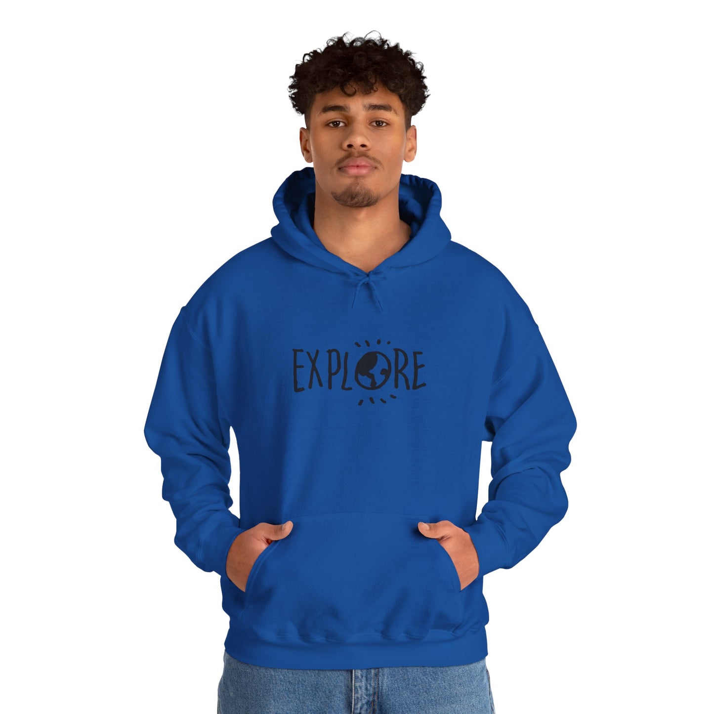 Explore Hoodie – Adventure Graphic Sweatshirt, Unisex Outdoor Hoodie
