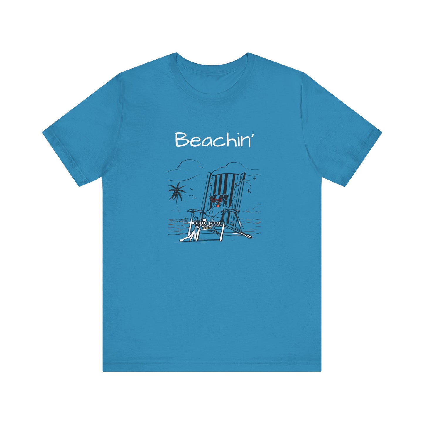 Beachin'. Unisex Jersey Short Sleeve Tee