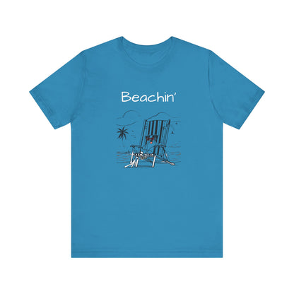 Beachin'. Unisex Jersey Short Sleeve Tee