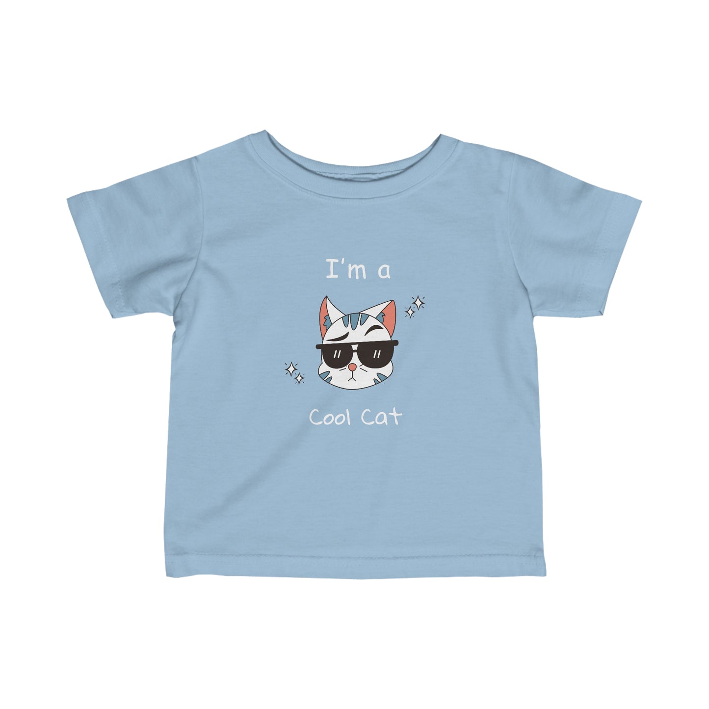 I'm A Cool Cat. Infant Fine Jersey Tee