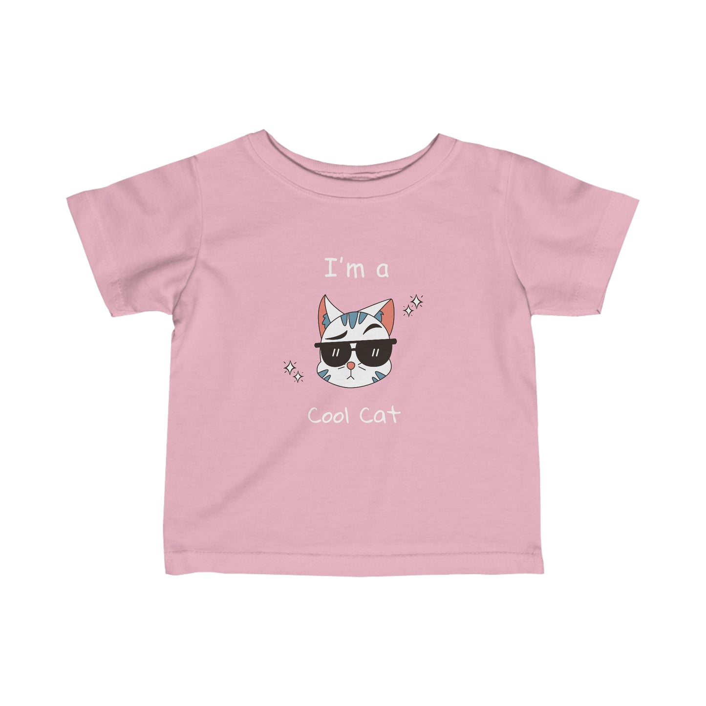 I'm A Cool Cat. Infant Fine Jersey Tee