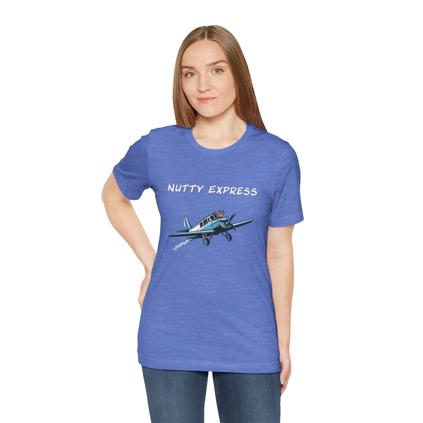Nutty's Express Delivery. Always On-Time. Unisex Jersey Short Sleeve Tee