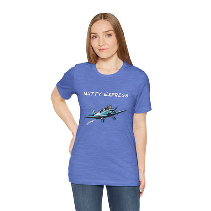 Nutty's Express Delivery. Always On-Time. Unisex Jersey Short Sleeve Tee