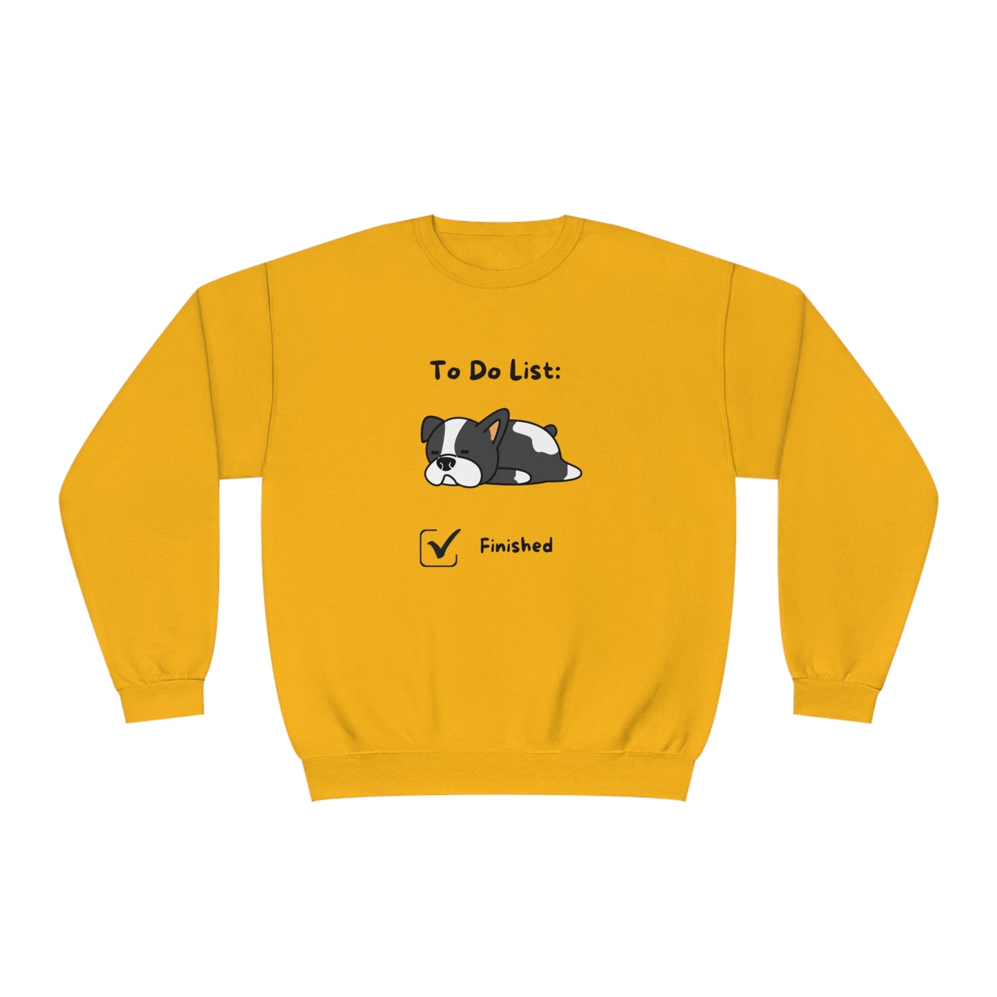 To Do List. Finished. Unisex NuBlend® Crewneck Sweatshirt