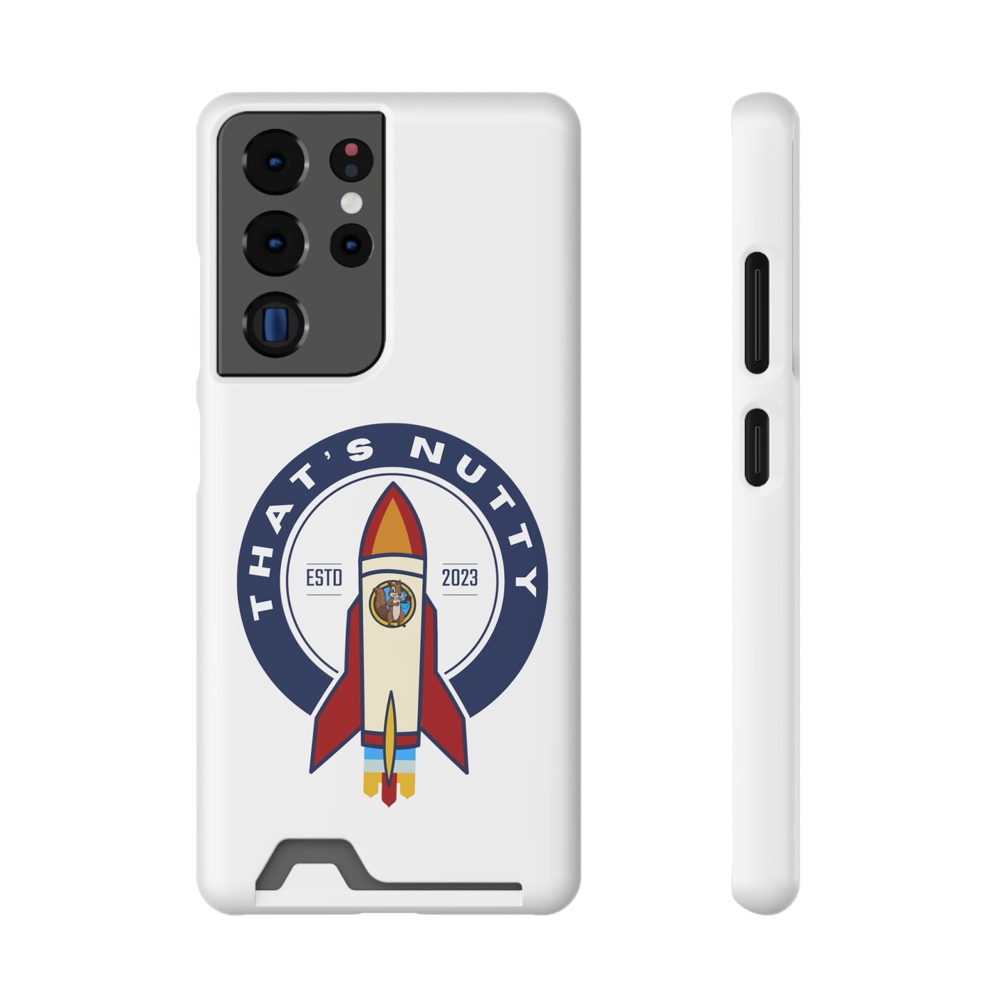 That's Nutty. Phone Case With Card Holder