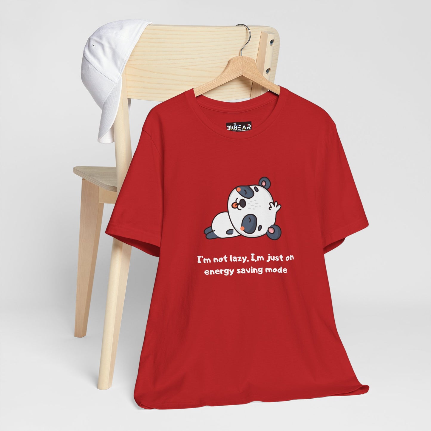I'm Not Sleeping I'm on Energy Saving Mode. Unisex Jersey Short Sleeve Tee