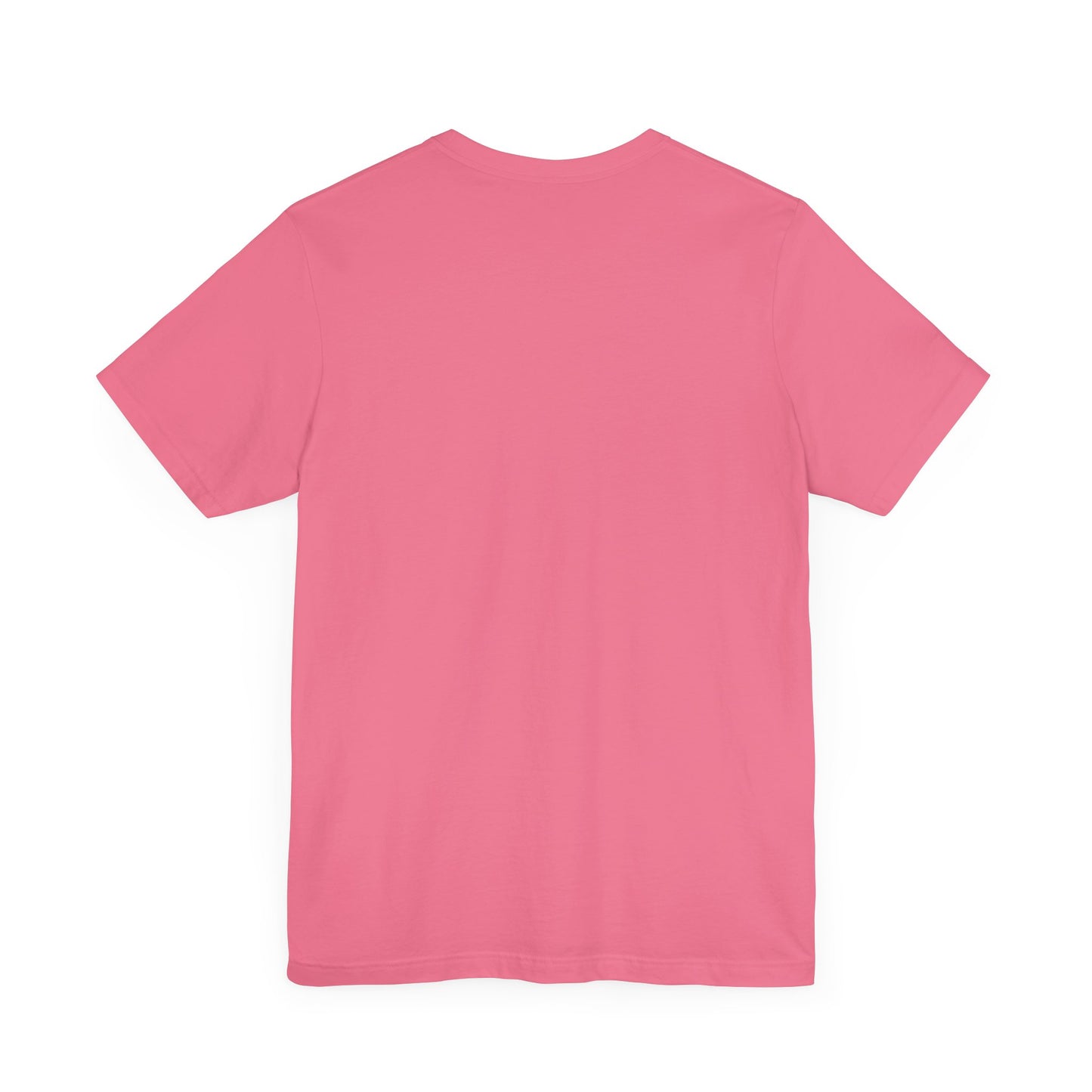 Solid Charity Pink. Unisex Jersey Short Sleeve Tee