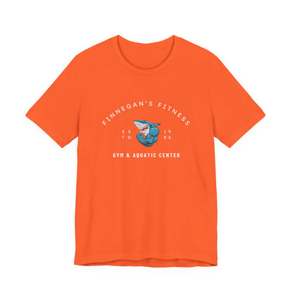 Finnegan's Fitness. Gym and Aquatic Center.  Unisex Jersey Short Sleeve Tee