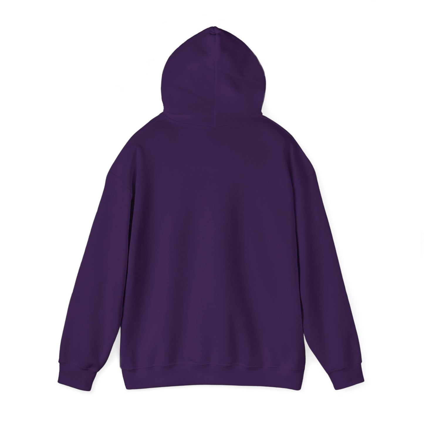 Solid Heliconia. Unisex Hooded Sweatshirt.