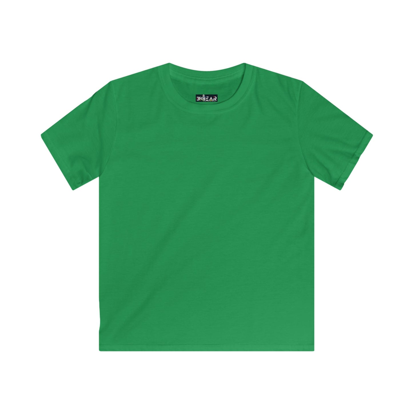 White Kids Tee - Solid Color Softstyle Shirt