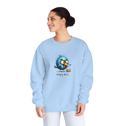 Angry bird.  Unisex NuBlend® Crewneck Sweatshirt