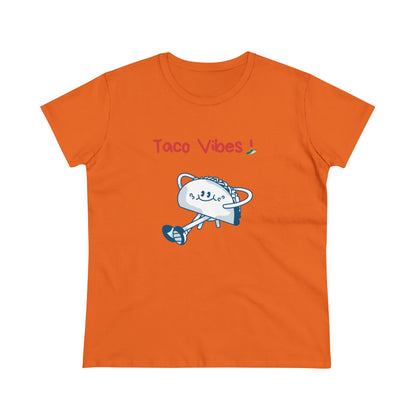 Taco Vibes! Women's Midweight Cotton Tee