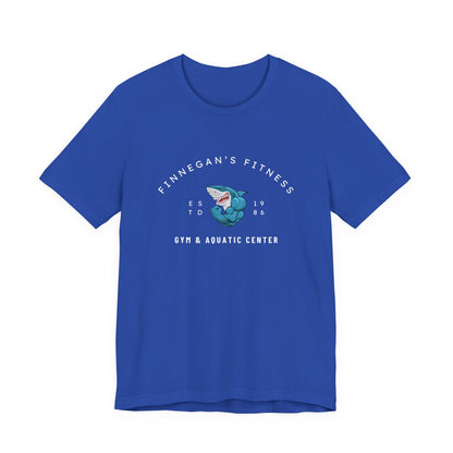 Finnegan's Fitness. Gym and Aquatic Center.  Unisex Jersey Short Sleeve Tee