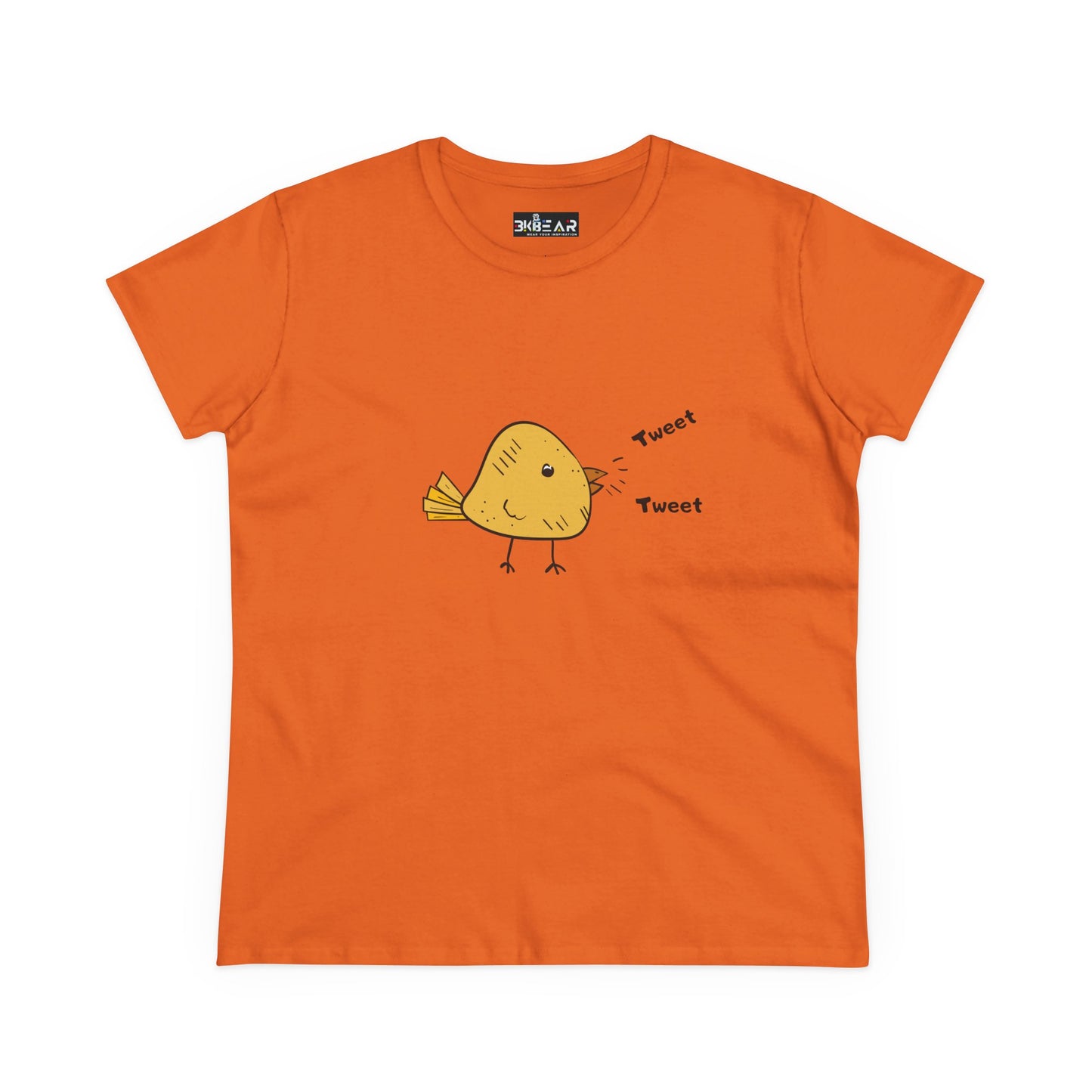 Tweet. Tweet. Women's Midweight Cotton Tee